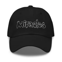 Load image into Gallery viewer, MIRACLES WHITE STITCH Dad hat