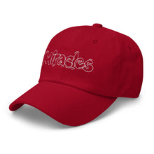 Load image into Gallery viewer, MIRACLES WHITE STITCH Dad hat