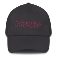 Load image into Gallery viewer, Miracles PINK stitch Dad-hat