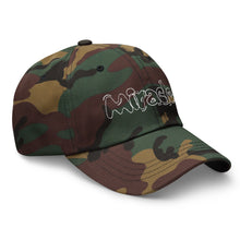 Load image into Gallery viewer, MIRACLES WHITE STITCH Dad hat