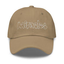 Load image into Gallery viewer, MIRACLES WHITE STITCH Dad hat
