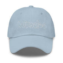 Load image into Gallery viewer, MIRACLES WHITE STITCH Dad hat