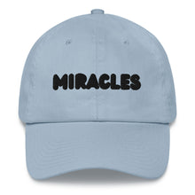 Load image into Gallery viewer, Miracles Black Dad hat