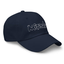 Load image into Gallery viewer, MIRACLES WHITE STITCH Dad hat