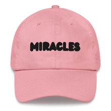 Load image into Gallery viewer, Miracles Black Dad hat