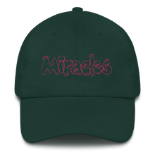 Load image into Gallery viewer, Miracles PINK stitch Dad-hat