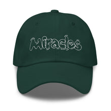Load image into Gallery viewer, MIRACLES WHITE STITCH Dad hat