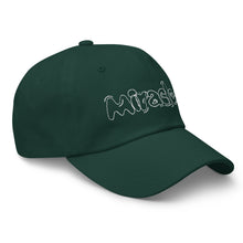 Load image into Gallery viewer, MIRACLES WHITE STITCH Dad hat