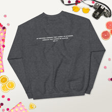 Load image into Gallery viewer, Miracles Unisex Sweatshirt White