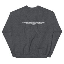 Load image into Gallery viewer, Miracles Unisex Basic Sweatshirt