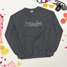 Load image into Gallery viewer, Miracles Unisex Sweatshirt White