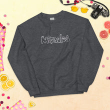 Load image into Gallery viewer, Miracles Unisex Sweatshirt White