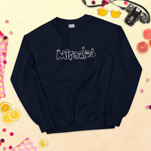 Load image into Gallery viewer, Miracles Unisex Sweatshirt White