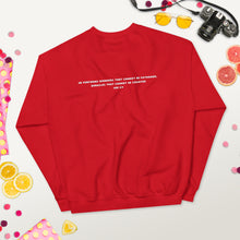 Load image into Gallery viewer, Miracles Unisex Sweatshirt White
