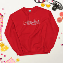 Load image into Gallery viewer, Miracles Unisex Sweatshirt White