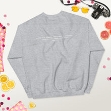 Load image into Gallery viewer, Miracles Unisex Sweatshirt White