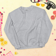 Load image into Gallery viewer, Miracles Unisex Sweatshirt White