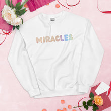 Load image into Gallery viewer, Miracles Unisex Sweatshirt