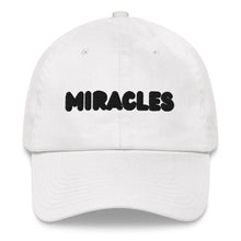 Load image into Gallery viewer, Miracles Black Dad hat

